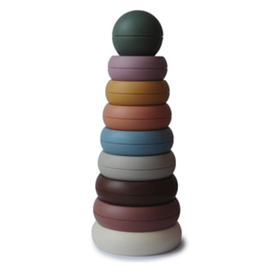 Mushie Anillos Apilables Solid