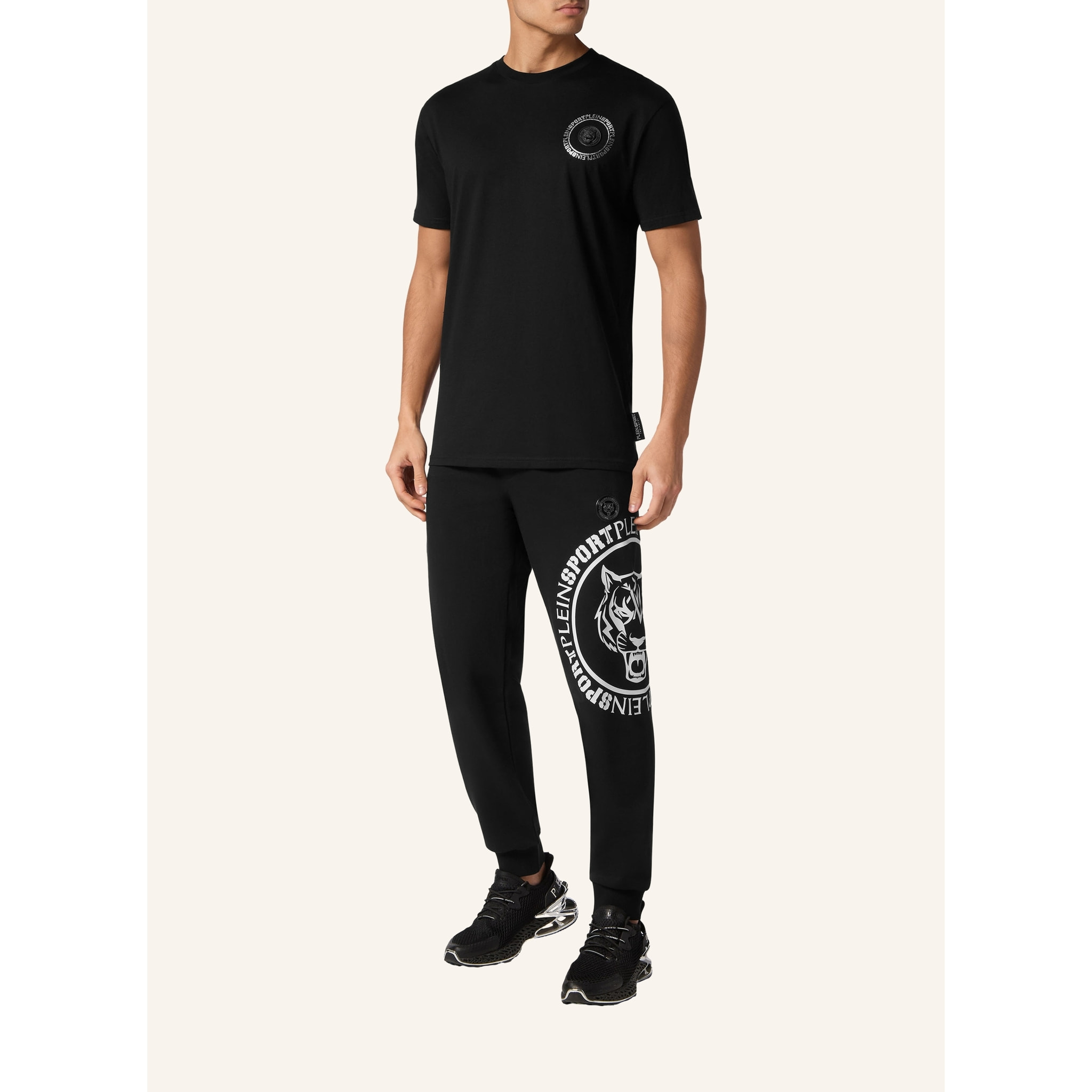 PLEIN SPORT Maglietta a girocollo CARBON TIGER