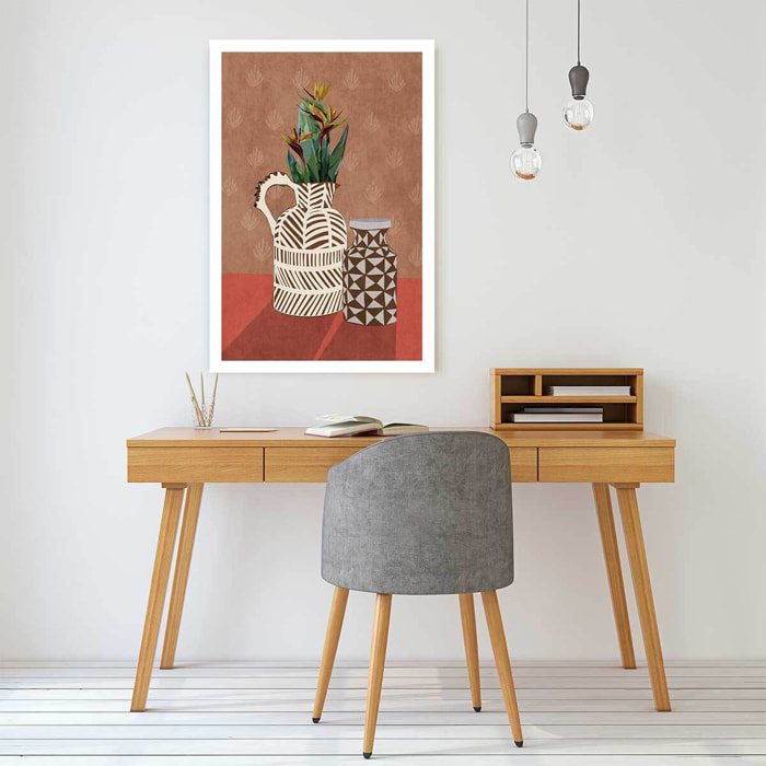 Tableau vase par bohonewart  Toile imprimée