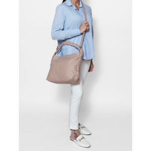 Borsa a spalla da donna - Modello Umbria - Vera pelle - 31.0 x 26.0 x 12.0 cm