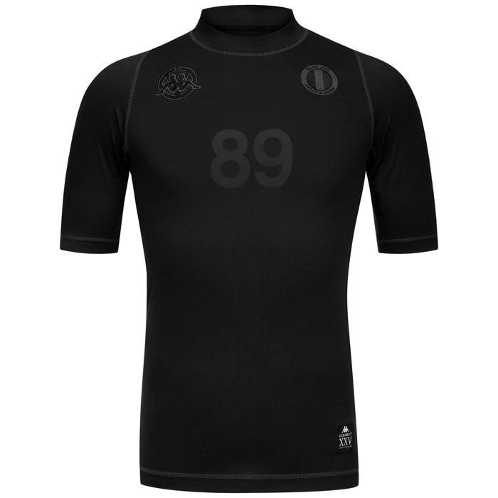 Kappa - Camisetas de juego Hombre Negro - Kombat Xxv Slam Jam