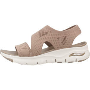 Sandalias Mujer Arch Fit Marron