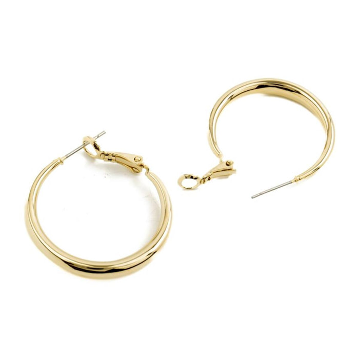 Pendientes Lux by Lux acabadoss en oro 18k