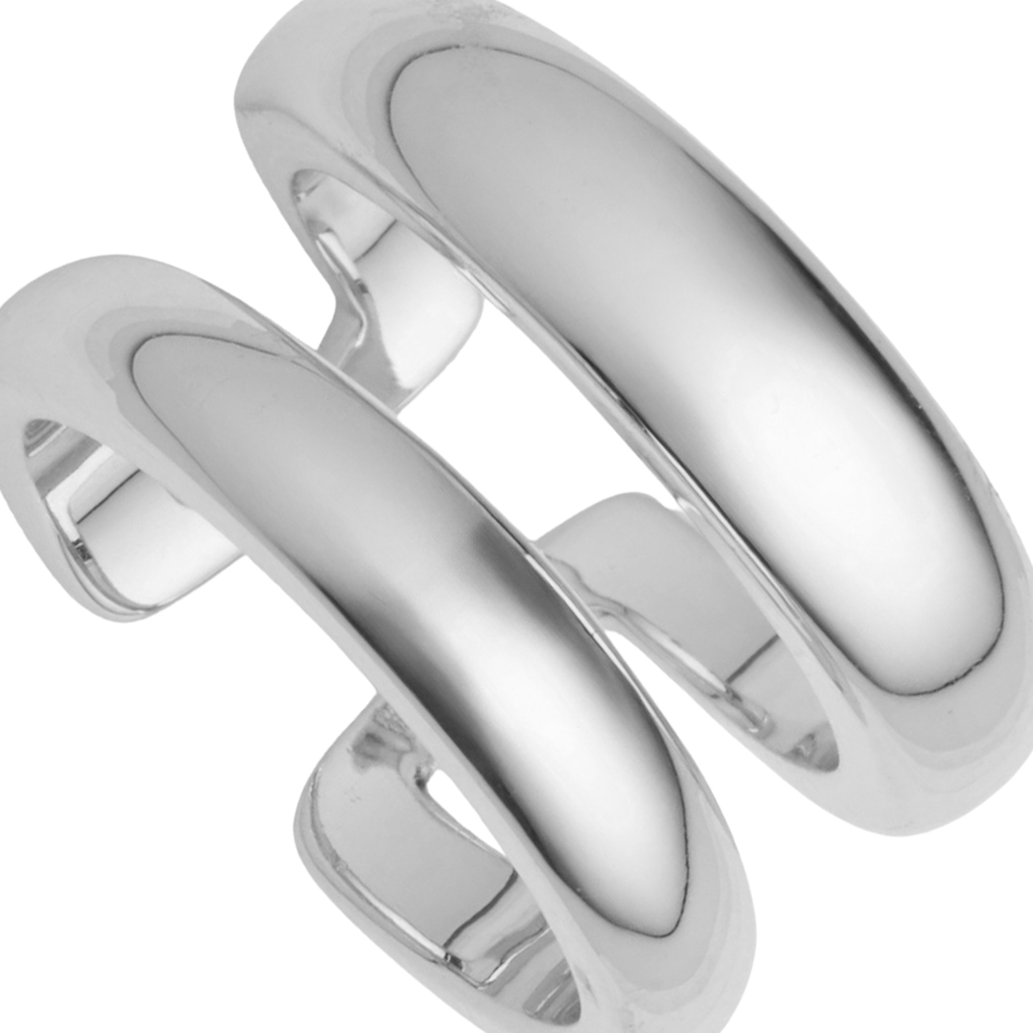 Anello U.S. Polo Assn. Regolabile in metallo argentato