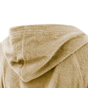 Bassetti Morbido Accappatoio 360 gr con Cappuccio 100% Cotone Uomo Donna Spugna Taglie Forti - ITALY Designed - Collezione VIVIAN - CORDA 4P