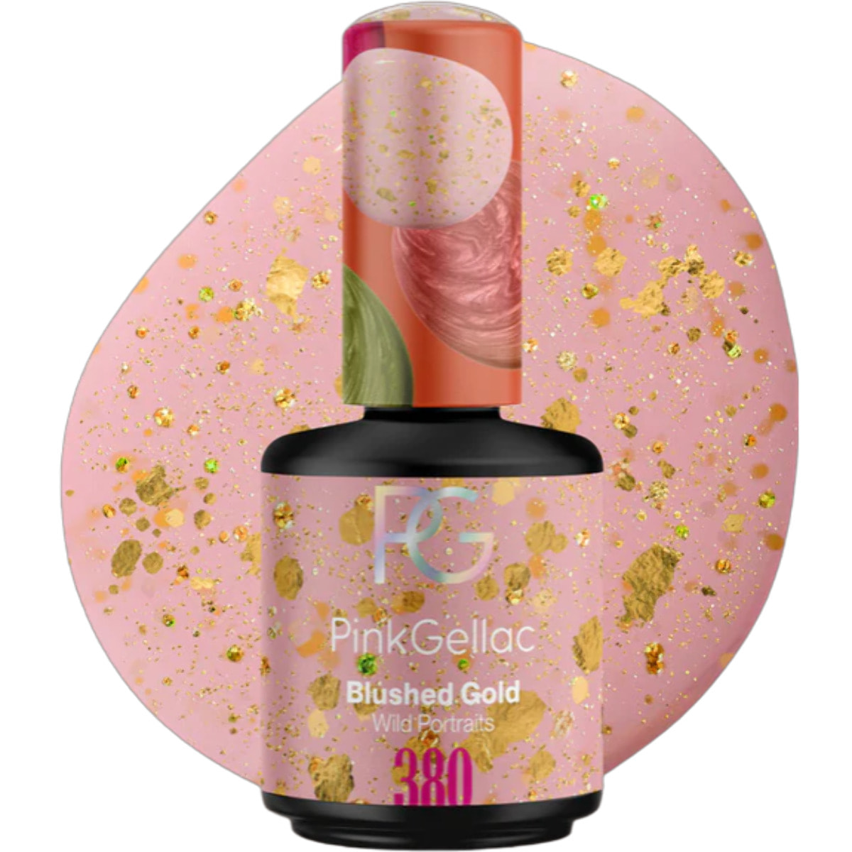 Vernis semi-permanent - 380 Blushed Gold - 15 ml