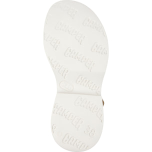 Sandalias - CAMPER Tasha - Blanco - Cuero liso