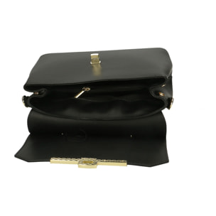 Borsa a mano da donna Made in Italy - Modello Lunaria - 100% pelle - 27.0 x 23.0 x 12.0 cm