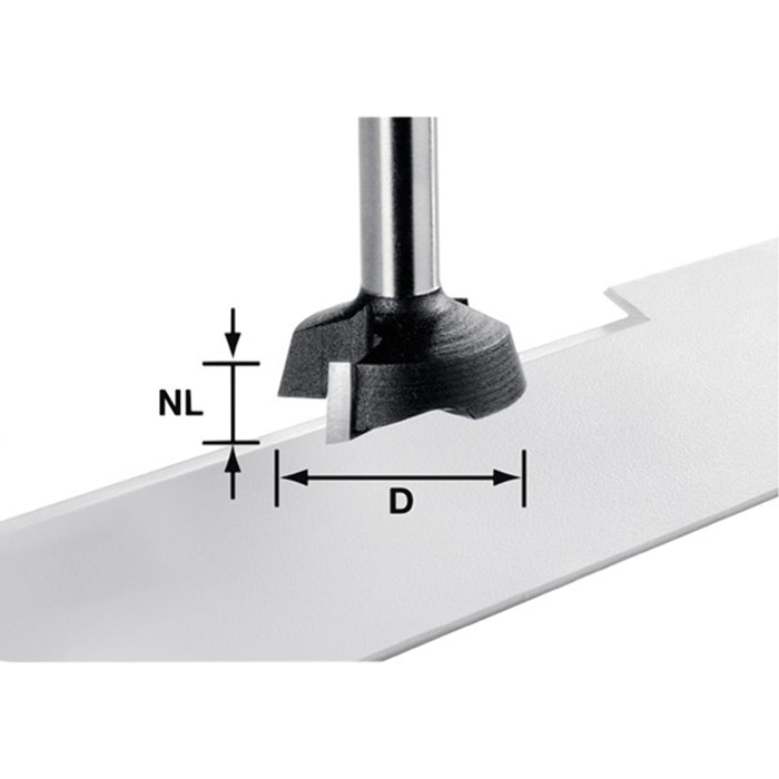 Fraise à surfacer FESTOOL S8 HW OFK - 500368