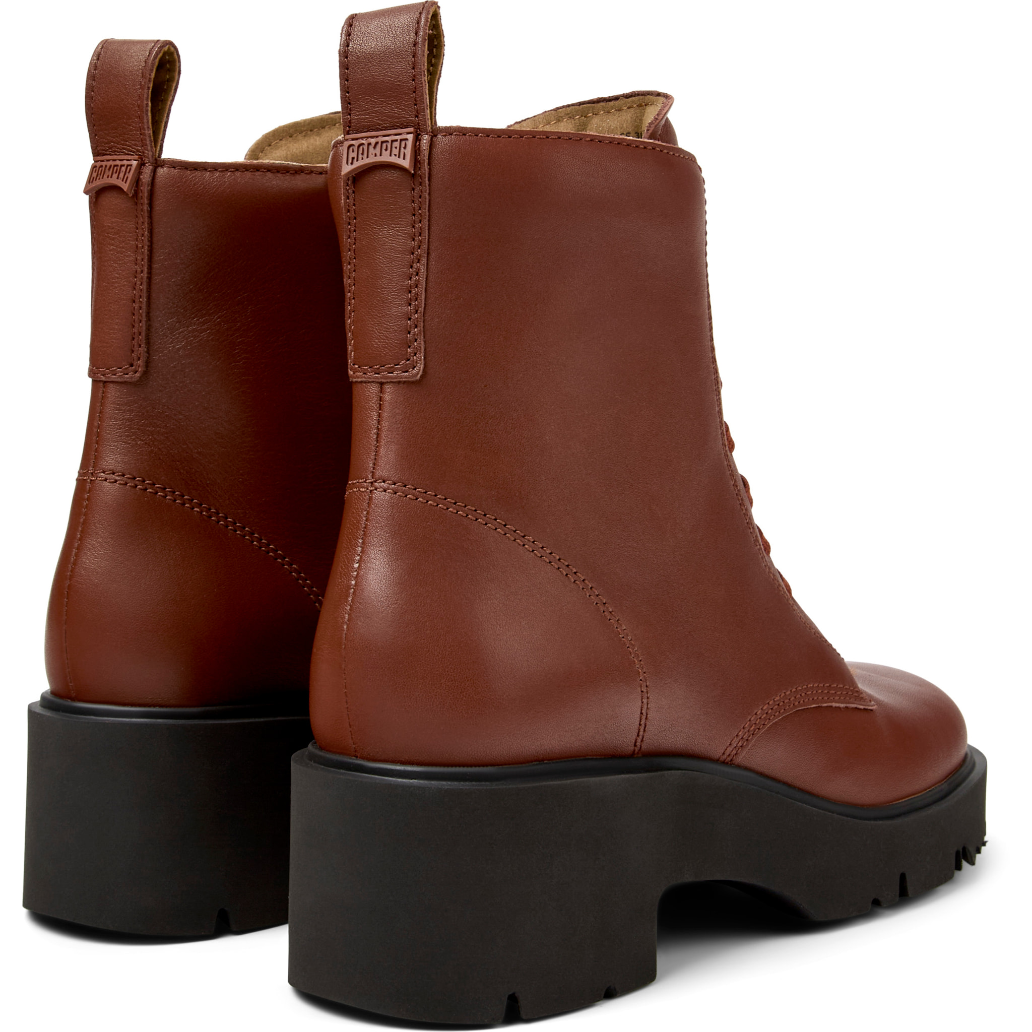 Stivaletti - CAMPER Milah - Rosso - Pelle liscia