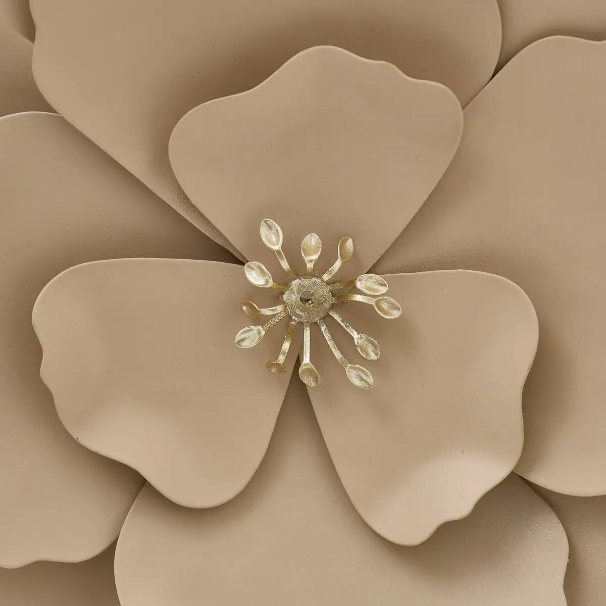 Décoration murale Flok 29x29cm beige
