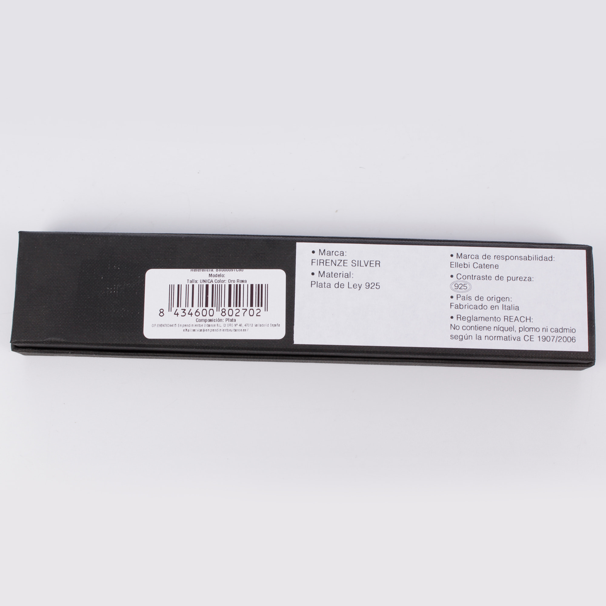 FIRENZE SILVER. AquaStel Collar Plata de Ley 925. Estrella contorneada y dos estrellas laminadas.Motivo forma de corazón junto al cierre. Baño galvanizado oro rosa 24K.