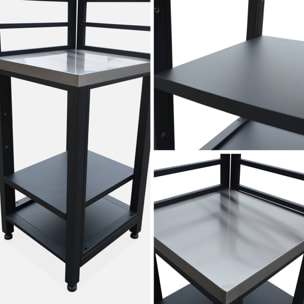 Cuisine extérieure acier 2 étagères L48,5 cm GRIMAUD