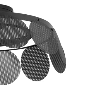 Forlight Cil ventilador color negro