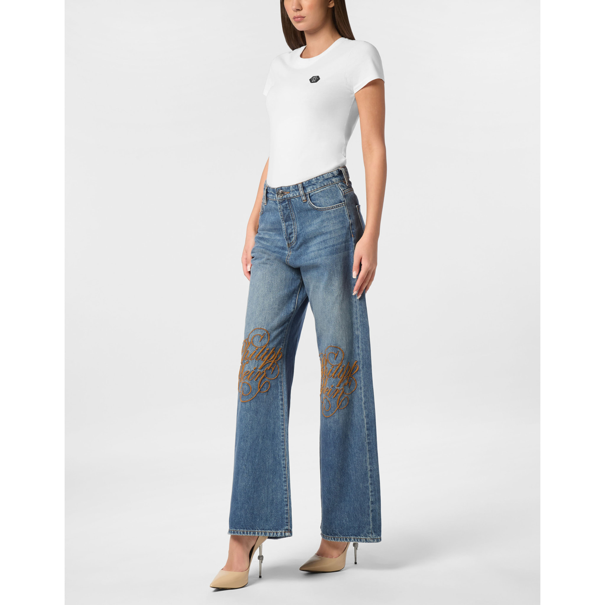 PHILIPP PLEIN Jeans Skater fit LOGO