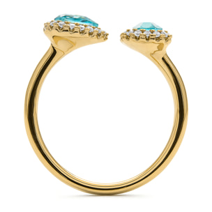 Anillo Myne acabado oro amarilo 18k