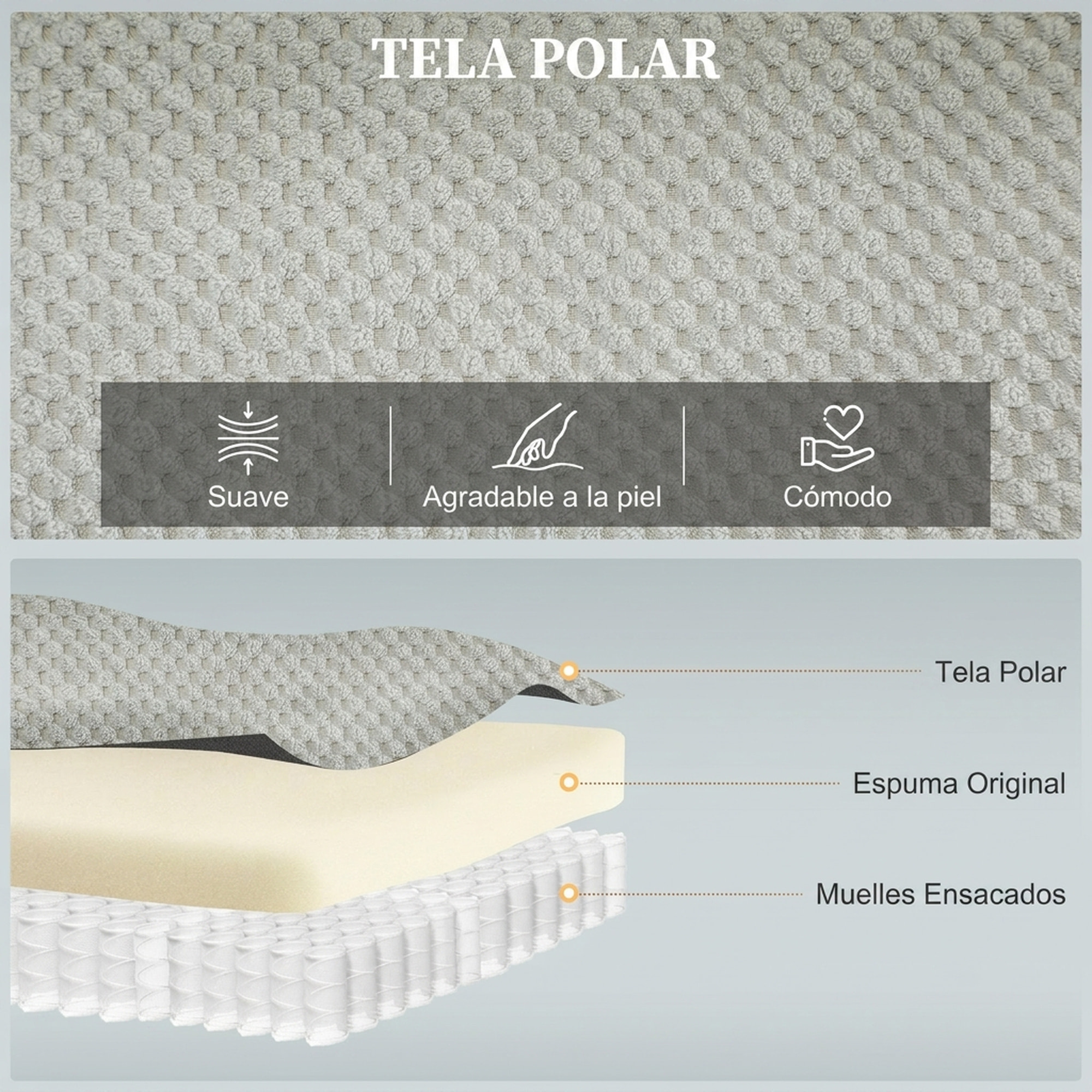 Sillón Relax Reclinable Eléctrico con Calor Lumbar y Masaje Vibración, Sillón Masaje Relax, Motor Silencioso, Función Memoria, Asiento Ancho, Bolsillos, Portavasos, USB, Tela Terciopelo, Gris