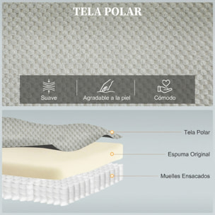Sillón Relax Reclinable Eléctrico con Calor Lumbar y Masaje Vibración, Sillón Masaje Relax, Motor Silencioso, Función Memoria, Asiento Ancho, Bolsillos, Portavasos, USB, Tela Terciopelo, Gris