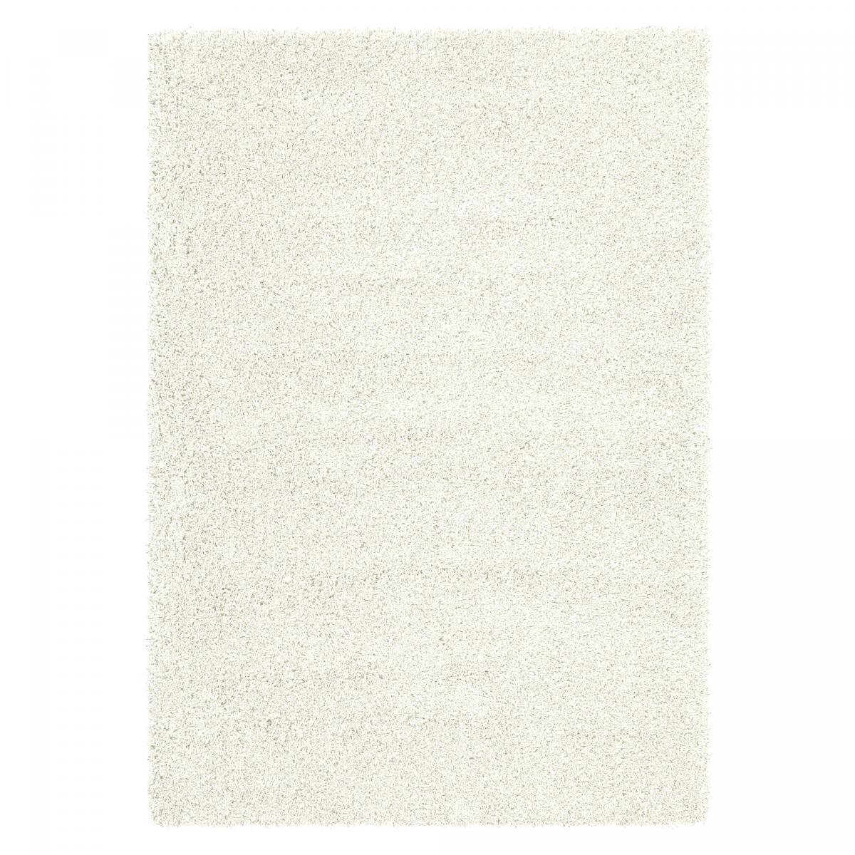 Tapis shaggy tissé motif uni PANO