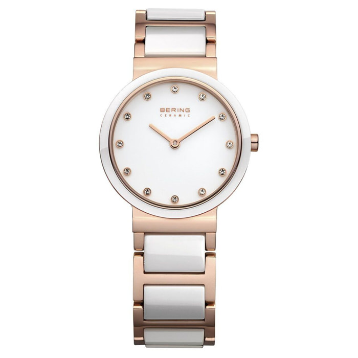 Reloj Bering 10729-766 Mujer Analogico Cuarzo con Correa de Ceramica