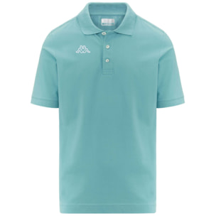 Polo Shirts Kappa Uomo LOGO LIFE MSS Verde