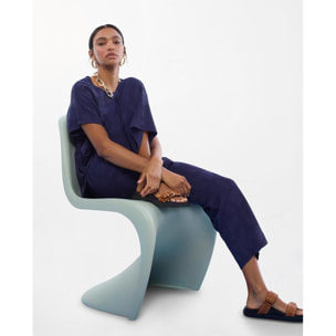 T-shirt in maglia jacquard LC