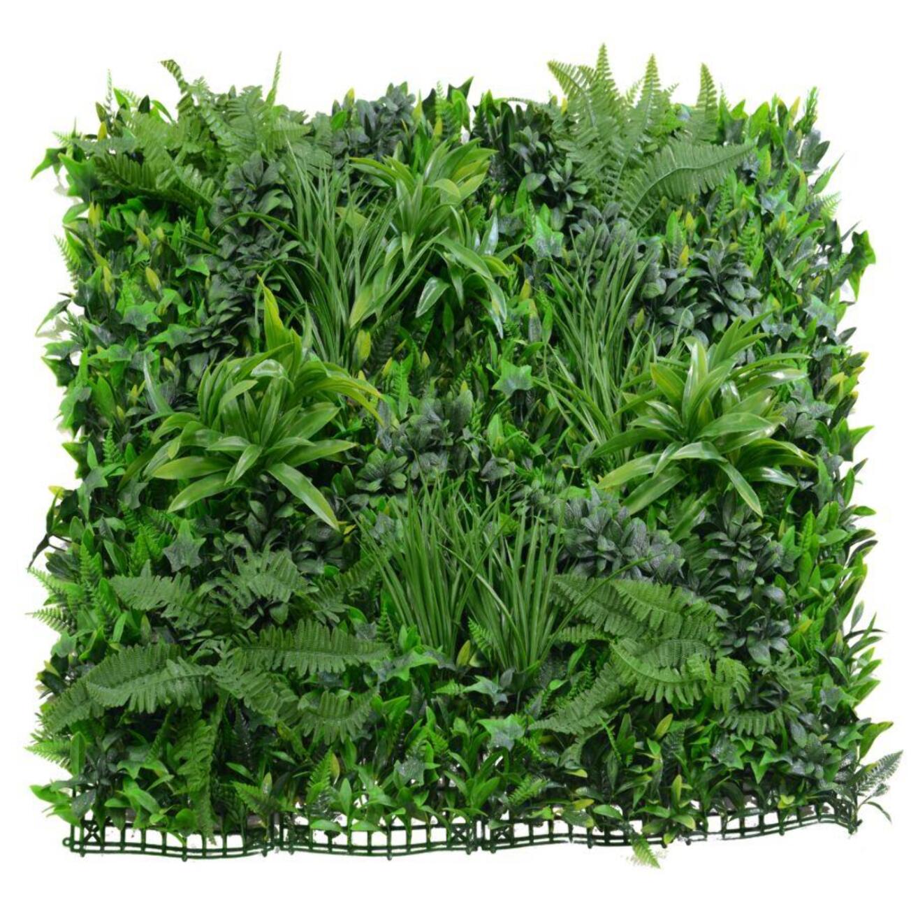 Parete verde verticale Vacchetti giungla cm100x100