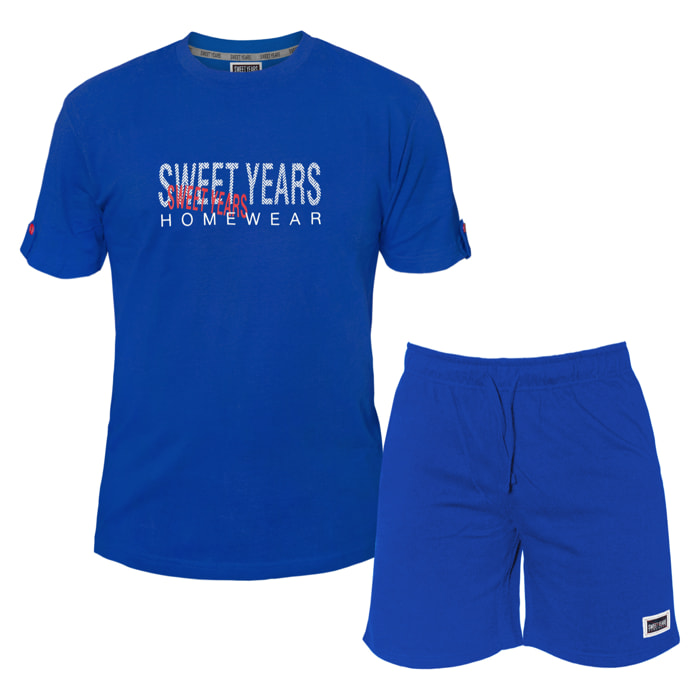 Completo Homewear Uomo Manica Corta SWEET YEARS Cotone