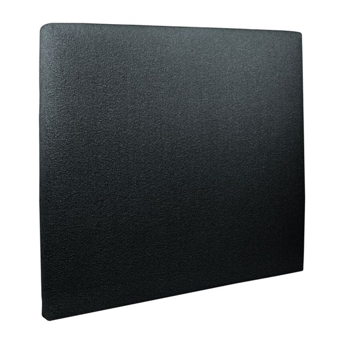 Lit coffre avec tête de lit tapissée Bouclette