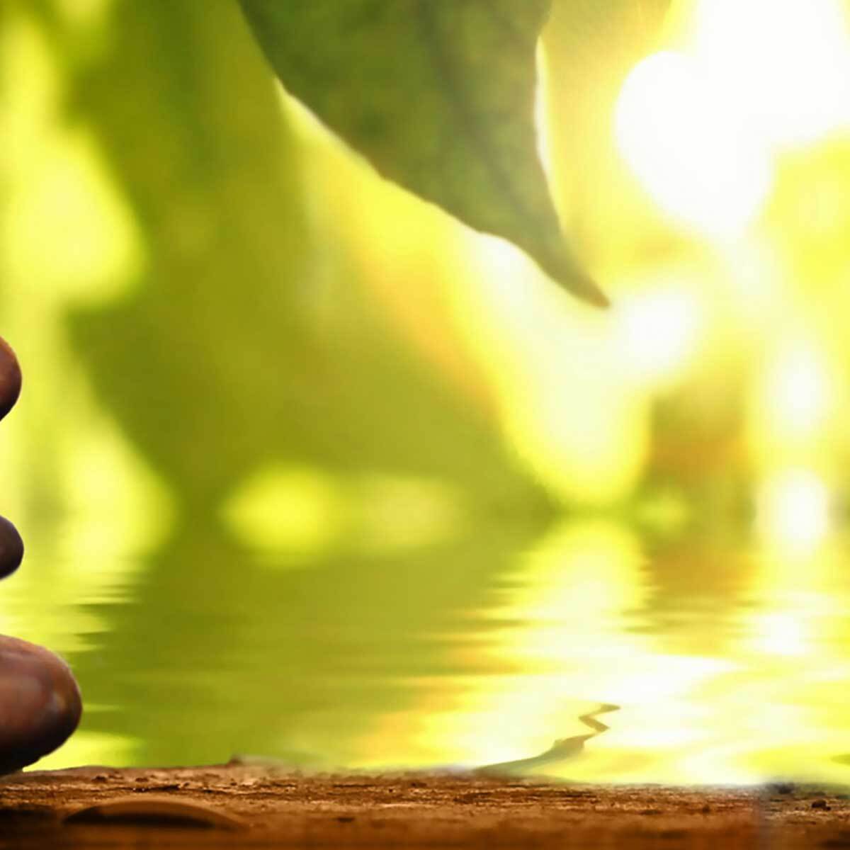 Affiche encadrée pierres zen et nature Affiche + cadre en métal - Noir