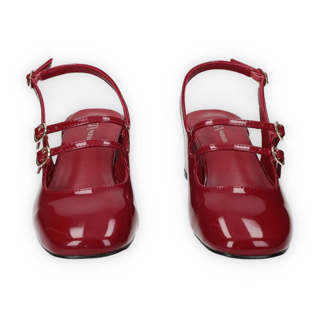 Décolleté sling back Donna Tata Italia Rosso