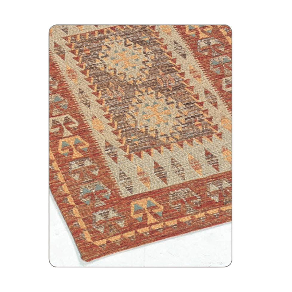 Tappeto Camera Cucina e Bagno Kilim Arancio