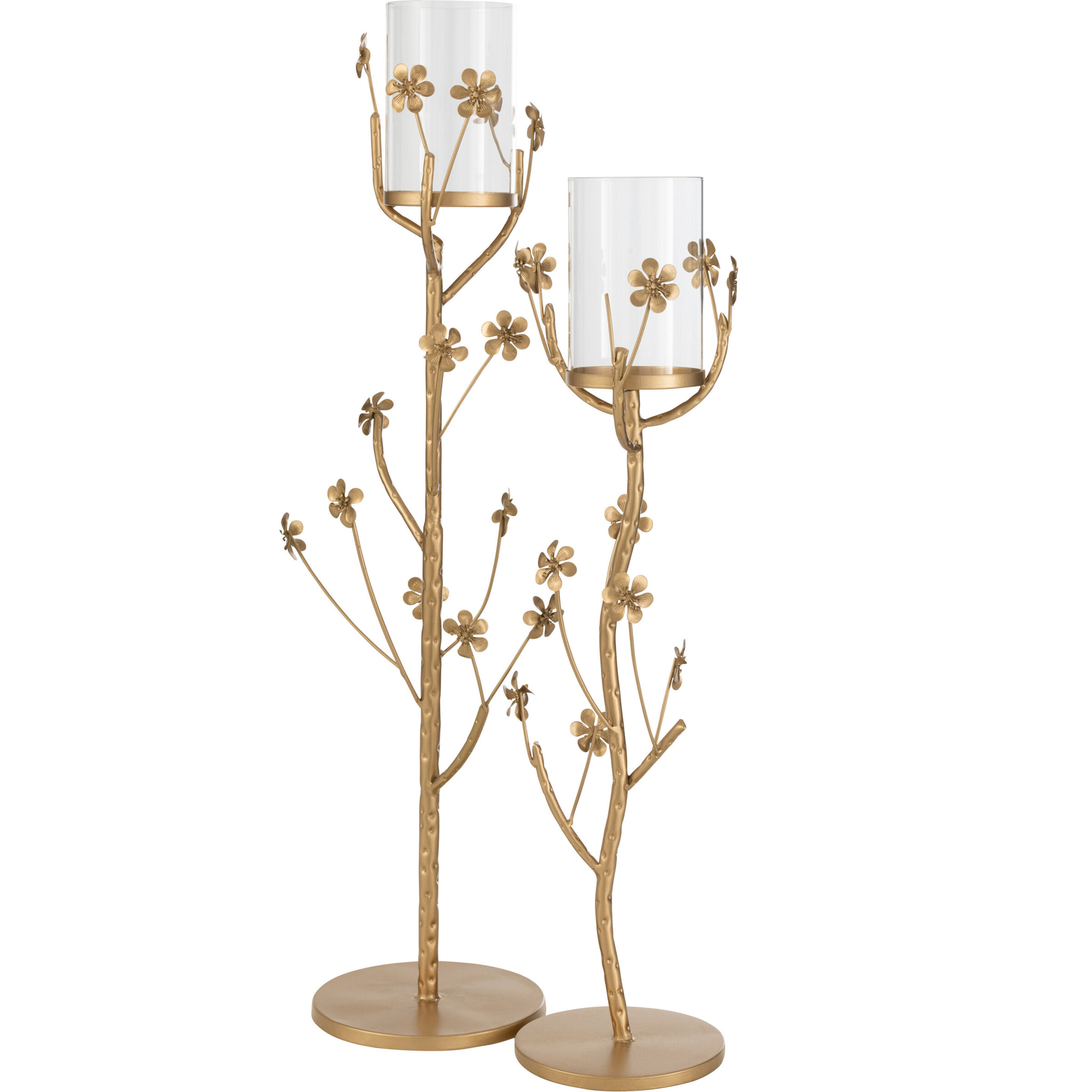 J-Line chandelier Sol - métal - or - large
