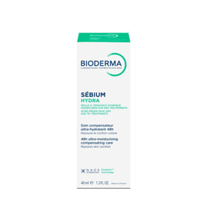 Sébium Hydra - Crème Hydratante - Peaux à Tendance Acnéique 40 ml