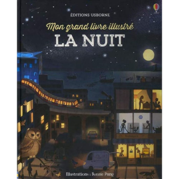Cowan, Laura | La nuit - Mon grand livre illustré | Livre d'occasion