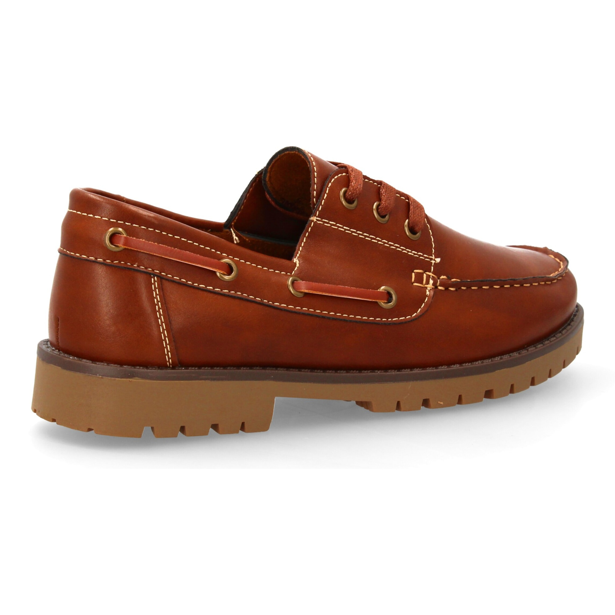 Zapatos náuticos elegantes con cordones