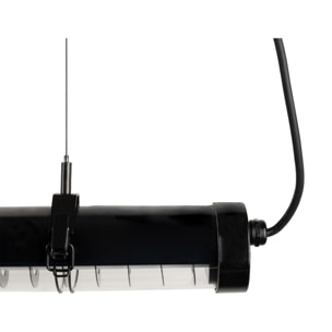 SCUBA LOUVER 1200 Lampe suspension noire 36W