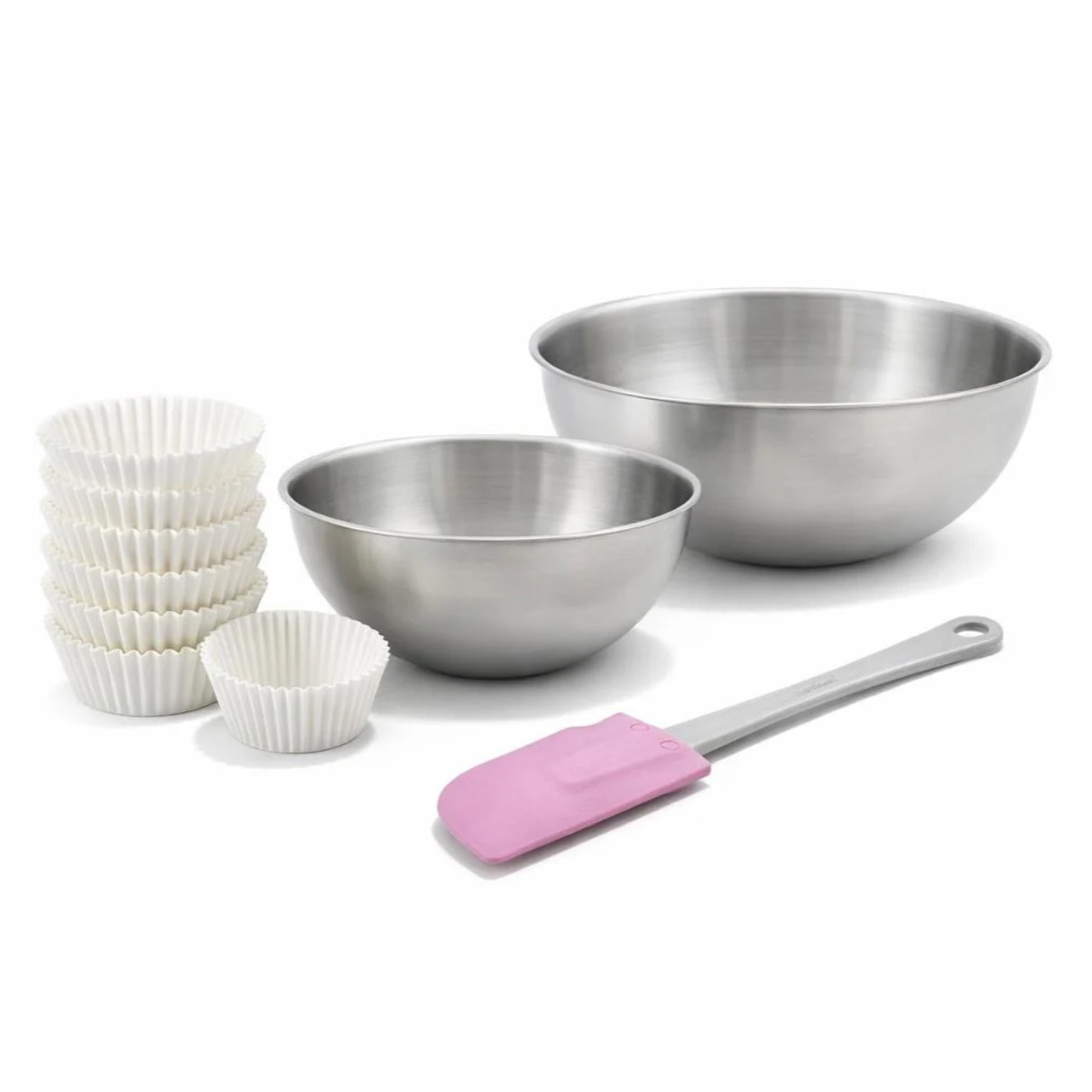 Set de 78 ustensiles de pâtisserie moules à gâteaux bols et spatule Zenker Nature FSC