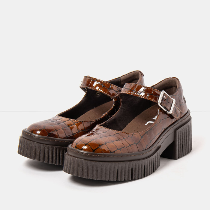 Zapatos con tacón 1373 HORASAN CUERO/YORK color Cuero