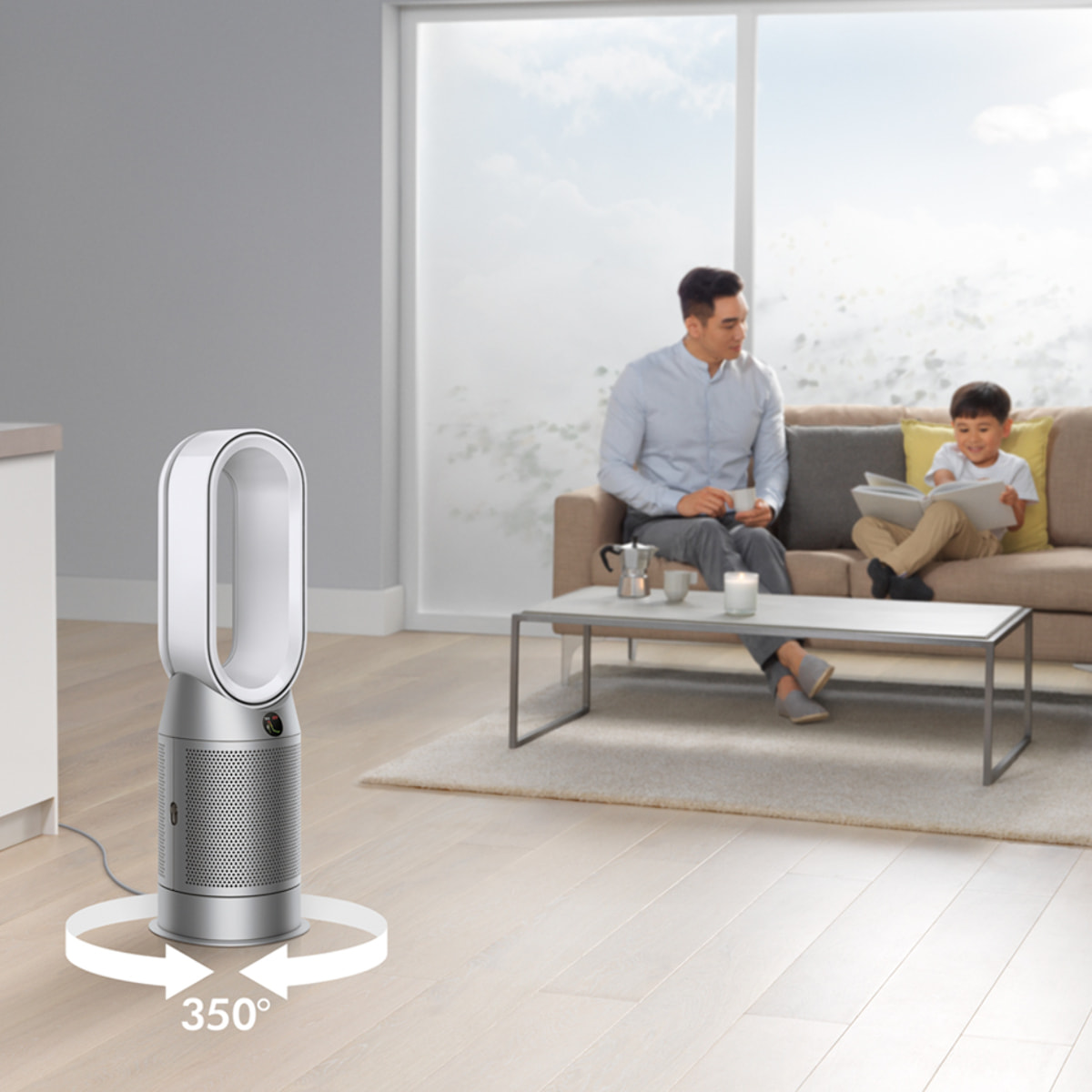 Purificatore Termoventilatore Dyson Purifier Hot+Cool™ Autoreact HP7A | Ricondizionato