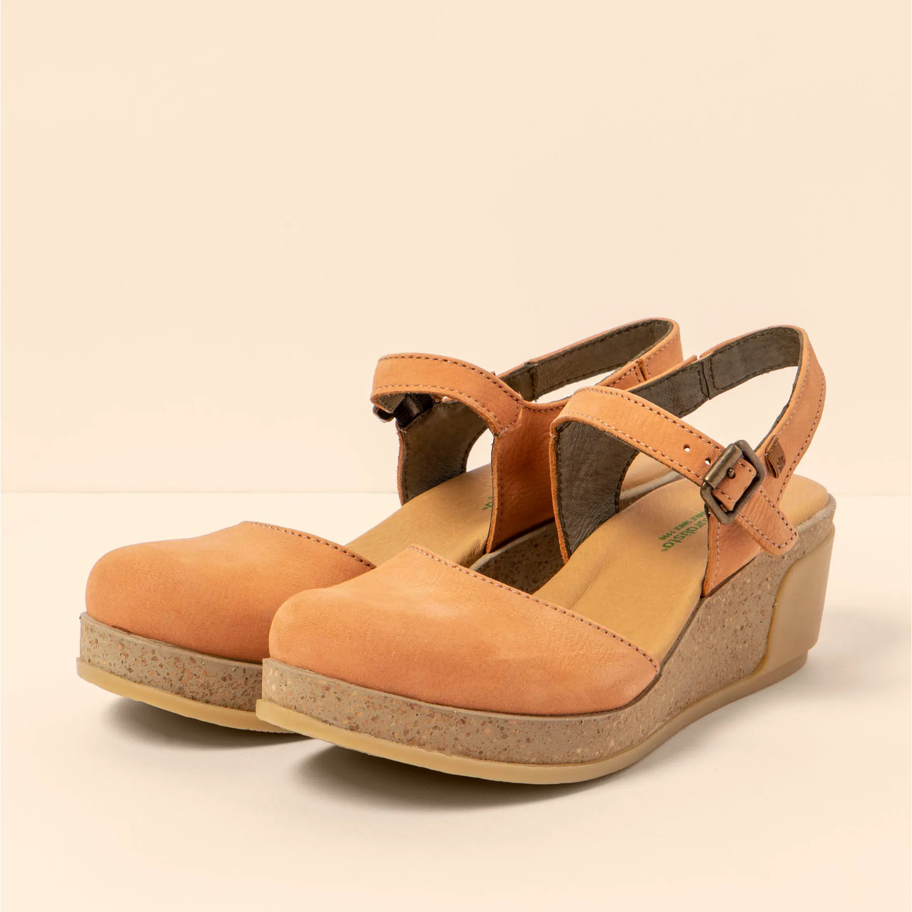 Sandalias N5001 PLEASANT PEACH / LEAVES color Peach