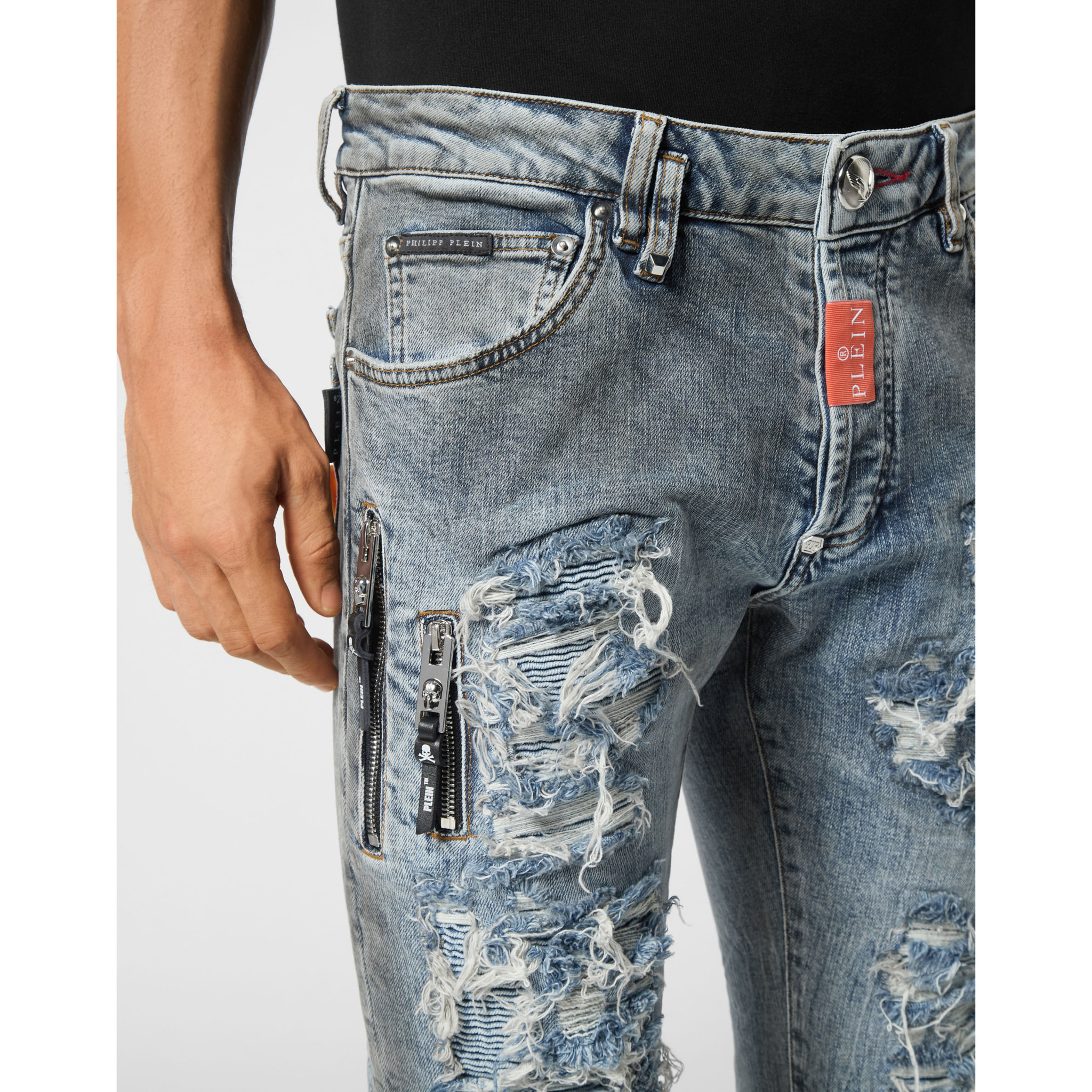 PHILIPP PLEIN Vaqueros Slim Fit HEXAGON