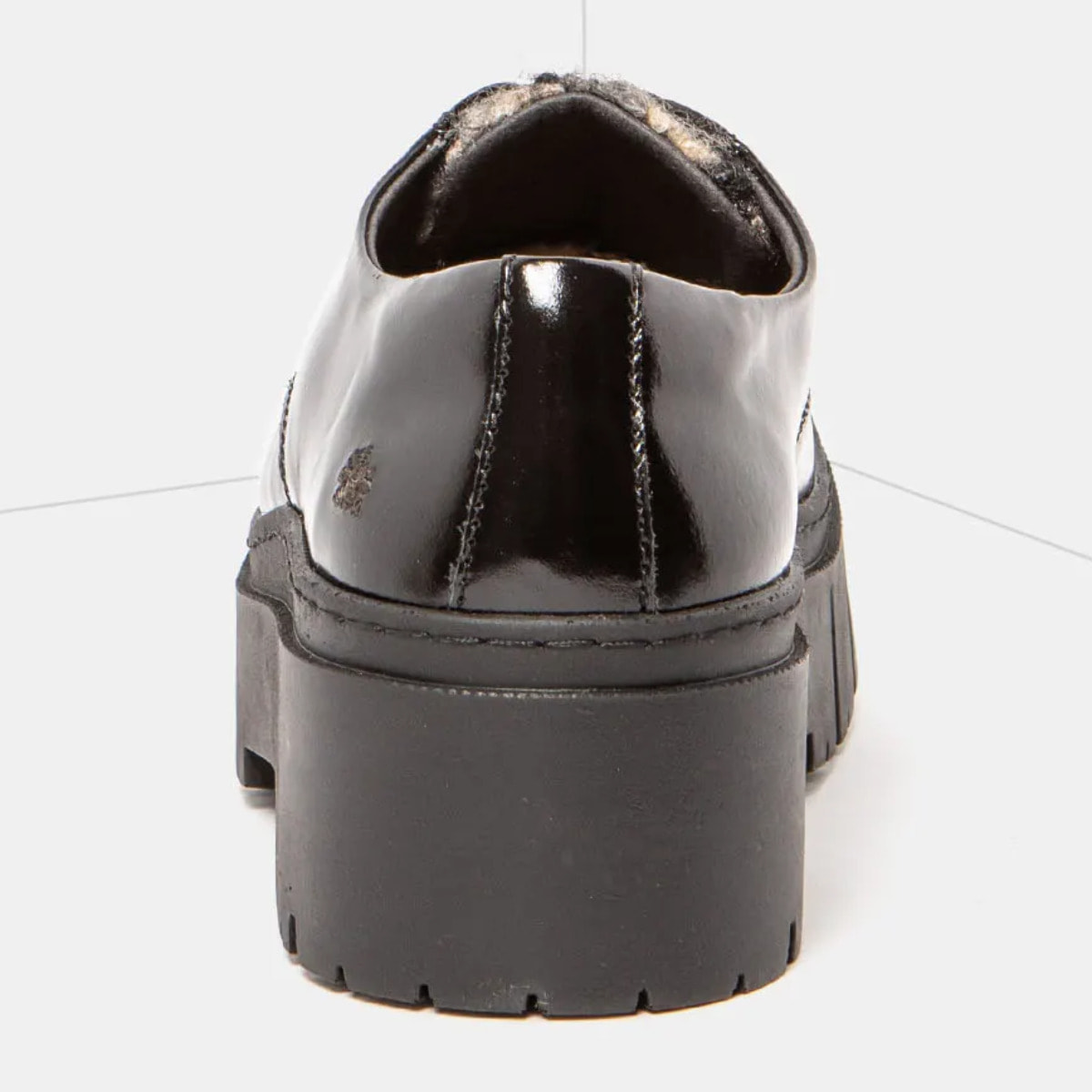 Zapatos 1765 NAPPA SHINNY BLACK-LEOPARD / LEEDS color Black-leopard