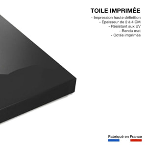 Tableau noir et blanc Photo de Yves Montand Toile imprimée