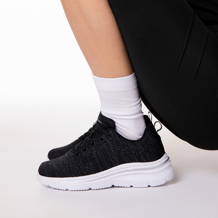 Sneakers in tessuto nere