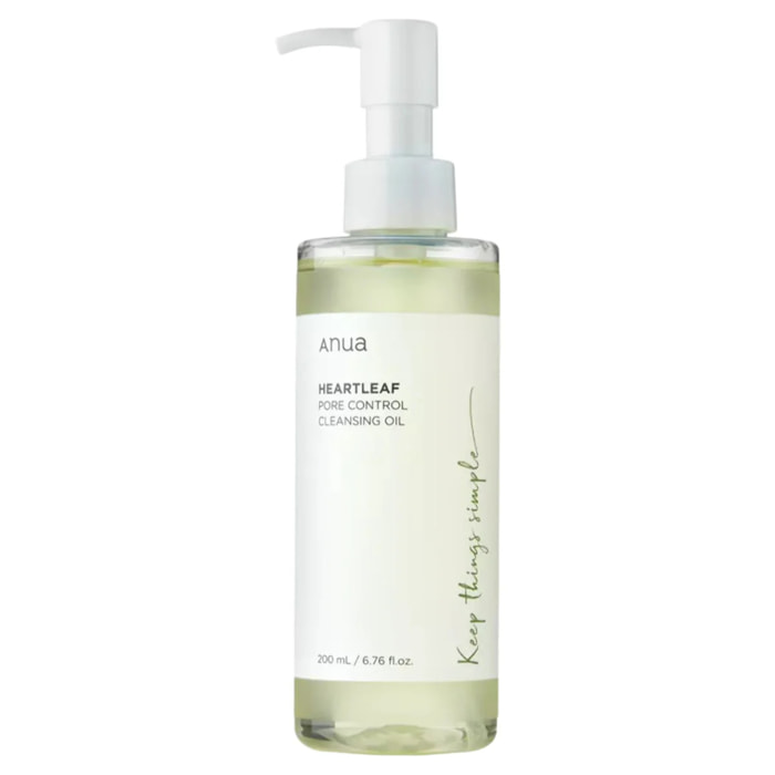 Desmaquillante Facial Heartleaf Pore Control Cleansing Oil Anua 200 ml