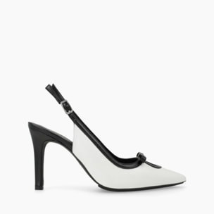 ZAPATOS DE SALÓN BLANCOS RONJA