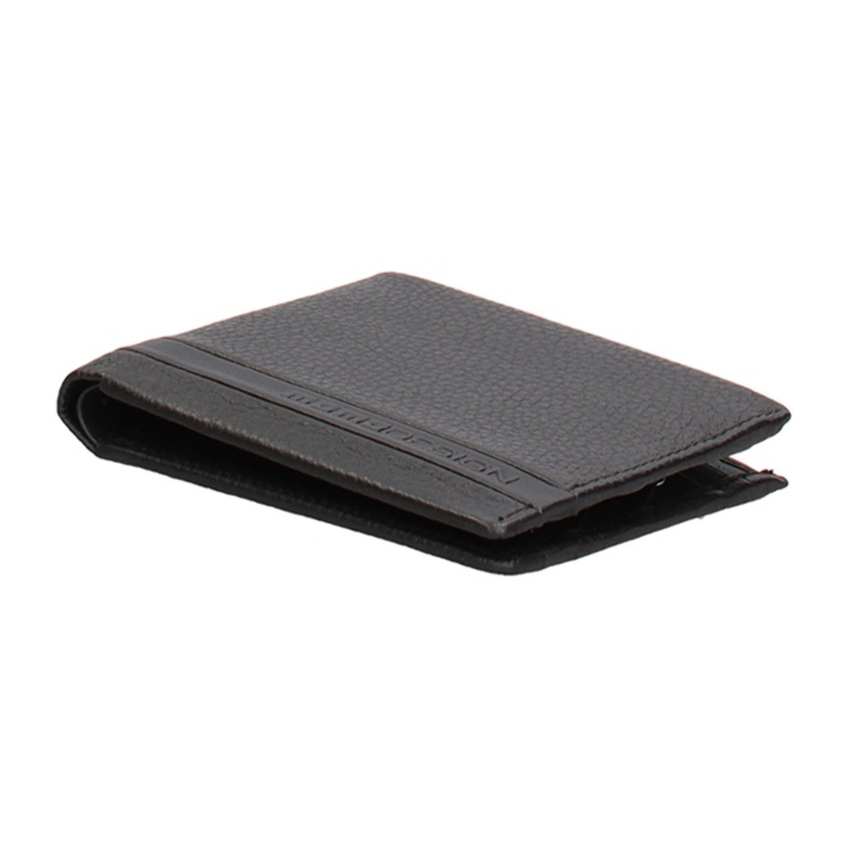 Portafoglio uomo in vera pelle - Modello Erebo Pro - Casual - 9.5 x 11.0 x 2.0 cm