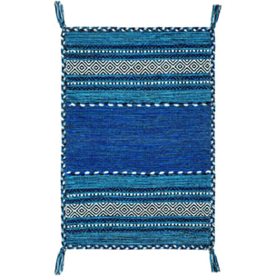 Tappeto Kilim Blu