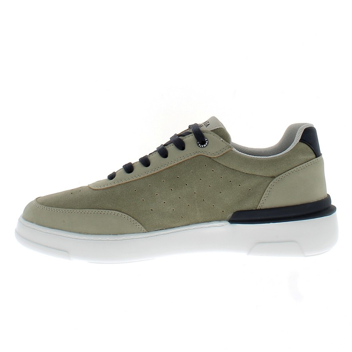 Armata di Mare Scarpe Uomo Court Sneakers Stringate con Soletta Rimovibile in Memory Foam AMU S25D740 Olive